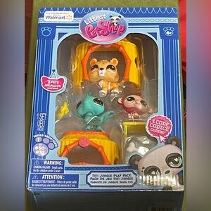 NEW Littlest Pet Shop Jungle Play Pack